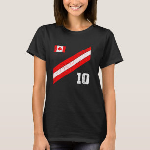 Camiseta Canadá Gift Flag Varsity Canadian Toronto Retro Vi