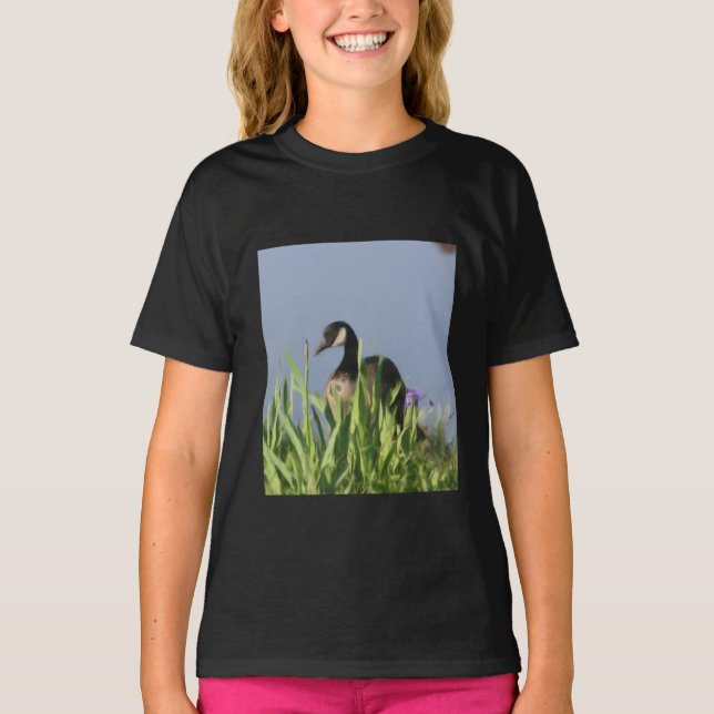 Camiseta Canadá Goose Irisa Arte Animal (Frente)