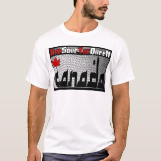 Camiseta Canadá - hino nacional do Reino Unido
