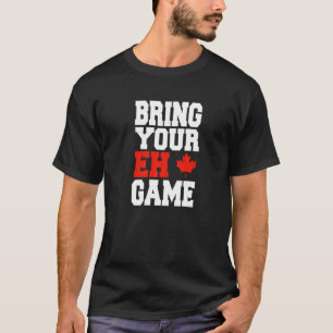 Camiseta Canadá Hockey Traz Seu Jogo Canadiano 2