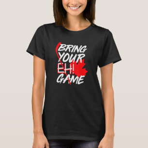 Camiseta Canadá Hockey Traz Seu Jogo Canadiano 2