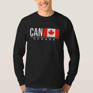 Camiseta Canadá: Indicador de código internacional de país