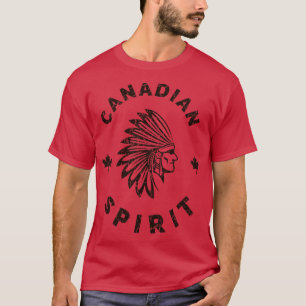 Camiseta Canadá Indígena Americana Nativa