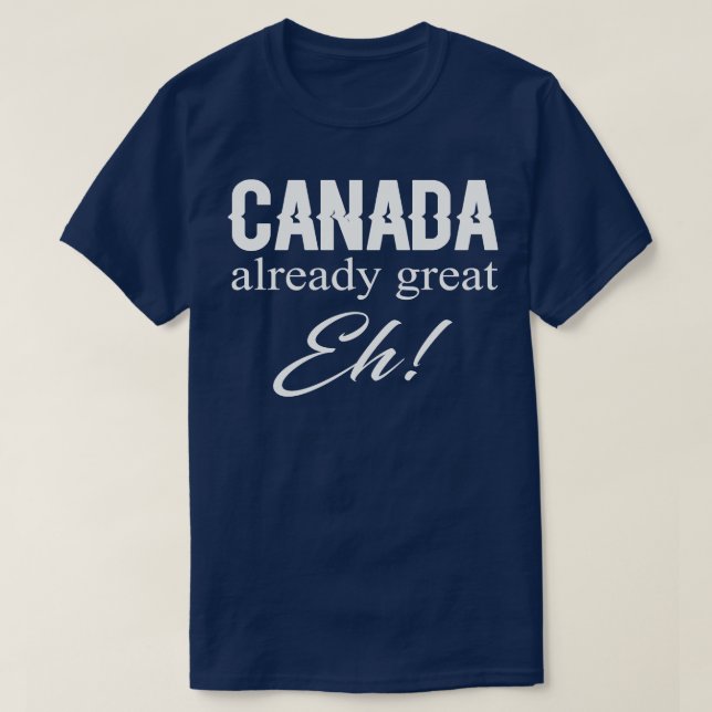 Camiseta Canadá Já Excelente Eh (Frente do Design)