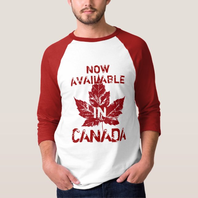 Camiseta Canadá Jersey Funny Canada Baseball Jersey (Frente)
