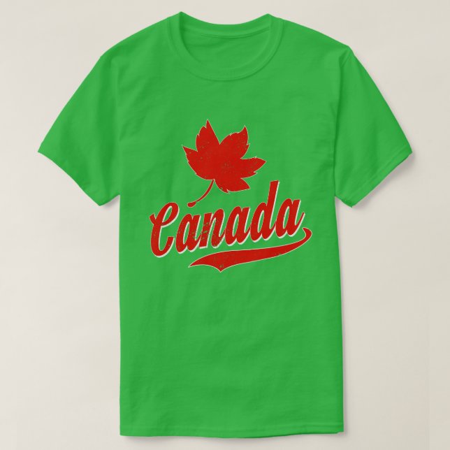 Camiseta Canadá Lover Canada Maple Leaf Canada Day Canadá (Frente do Design)