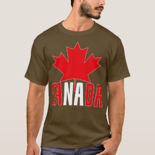 Camiseta Canadá Lover Canadian Maple Leaf Canada