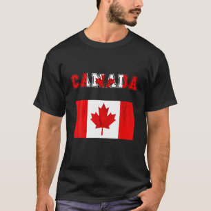 Camiseta Canada Maple Leaf Canadian Pride Roots Ca
