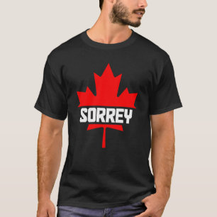 Camiseta Canada Maple Leaf Sorrey Canadian Flag 1