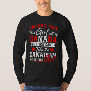 Camiseta Canadá Mulheres canadenses Dia do Canadá