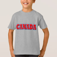 Canadá na Carta Vermelha Negrito