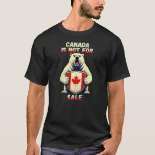 Camiseta Canadá não é para venda de Roupa canadense orgulho