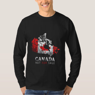 Camiseta Canadá não é para vender a Engraçado Trump America