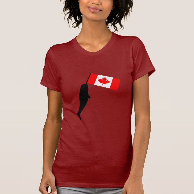 Camiseta Canadá Narwhal (Frente)