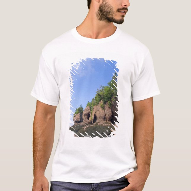 Camiseta Canadá, New Brunswick, Hopewell Cape, Bay (Frente)