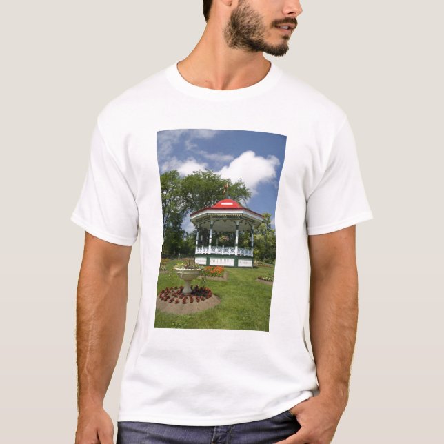 Camiseta Canadá, Nova Escócia, Halifax, Jardins Públicos.2 (Frente)