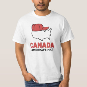 CAMISETA CANADÁ: O CHAPÉU DE AMÉRICA
