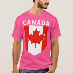 Camiseta Canadá Oferece Roupa Maple Leaf Flag Camp Canadens