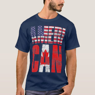 Camiseta Canadá Patriótico Americano