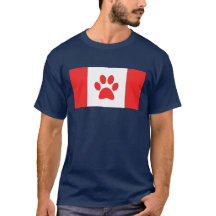 Canada Paw Flag - Funny Canadian Flag
