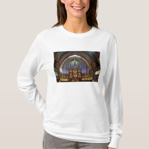 Camiseta Canadá, Quebec, Montreal. Interior de Notre 2