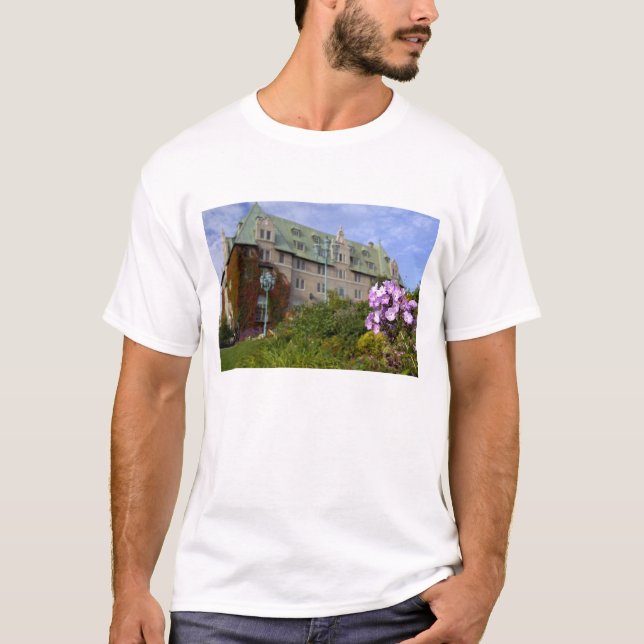 Camiseta Canadá, Quebec. Região de Charlevoix, 2 (Frente)
