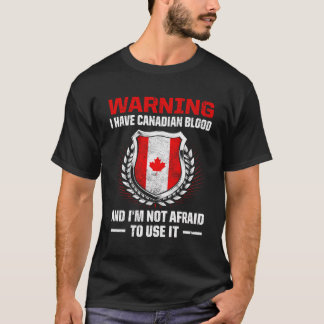 Camiseta Canadá Raízes Canadianos Patrimônio Canadiano Orto
