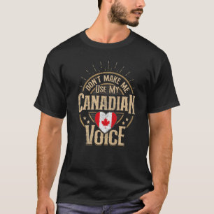 Camiseta Canadá: Reféns Para Canadianos Homens E Mulheres