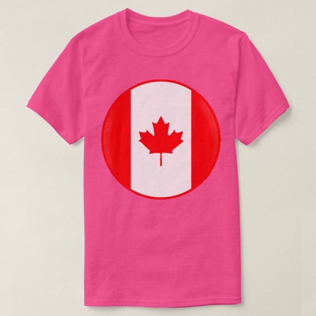 Camiseta Canadá Retro Canadense Mapebook Leaf Flag Emblem (Frente do Design)