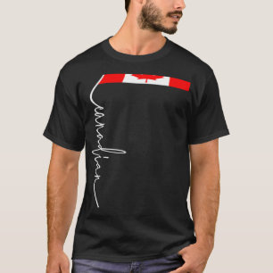 Camiseta Canadá Signature Canadian Flag