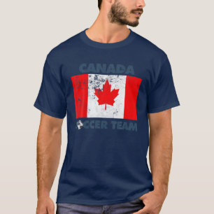 Camiseta Canada Soccer Team Flag 2022 Supporter Canadian