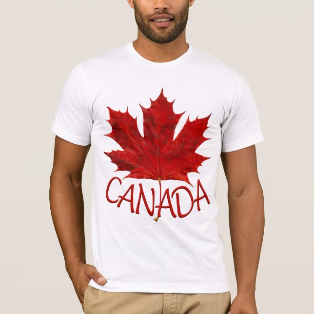 Camiseta Canadá Souvenir Unisex Canada T-shirts (Frente)