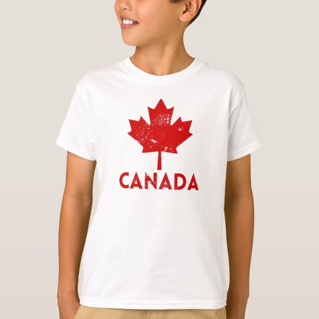 Camiseta Canadá Souvenir Vintage T-Shirt (Frente)