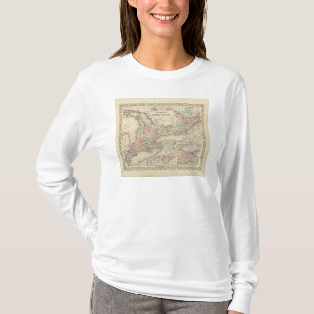 Camiseta Canadá superior (Frente)