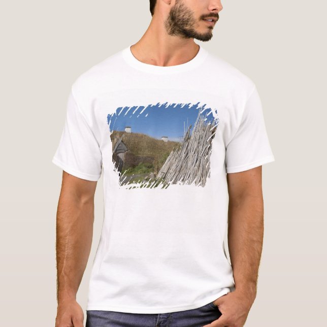 Camiseta Canadá, Terra Nova e Labrador, L'Anse Aux 2 (Frente)