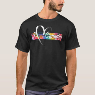 Camiseta Canadá Tie Dye Legal Vintage Inspirado 1