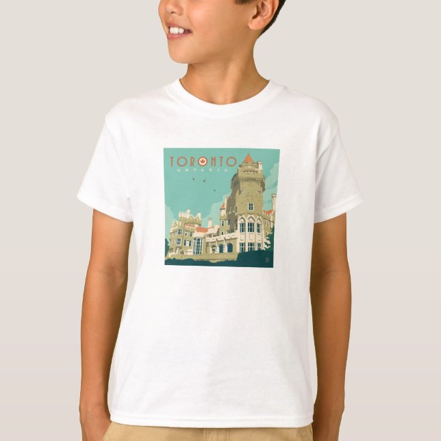 Camiseta Canadá | Toronto, Casa Loma (Frente)