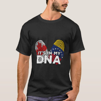 Camiseta Canadá Venezuela venezuelana mista Dna Fla