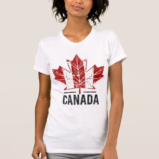 Camiseta Canadá Viagem T-Shirt Design com Terra Cênnica