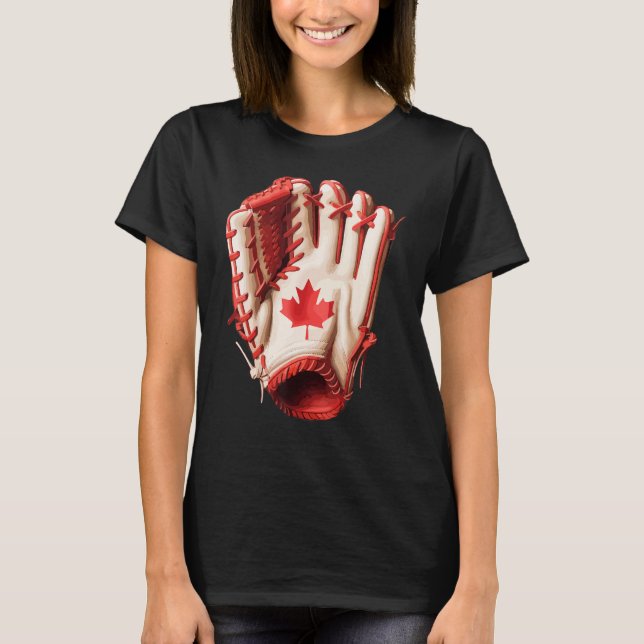 Camiseta Canada Women Men Baseball (Frente)