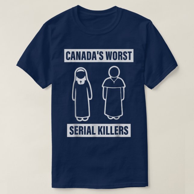 Camiseta Canadas Worst Killers Roupa (Frente do Design)