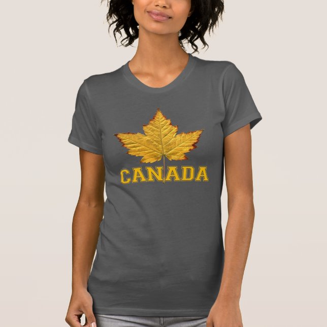 Camiseta canadense - Camisas de sul do Canadá (Frente)