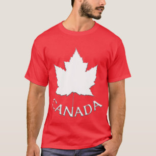 Camiseta canadense de camiseta Leaf Souvenir