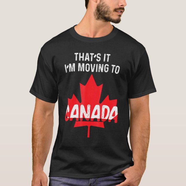 Camiseta canadense Flag Leaf Flag Canada Day Tee Toron (Frente)