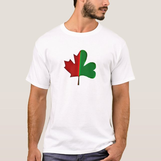Camiseta Canadense irlandês (Frente)