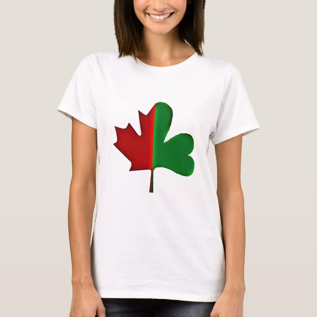 Camiseta Canadense irlandês (Frente)