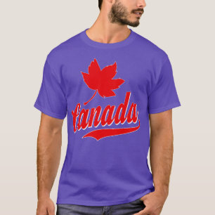 Camiseta Canadense Maple Leaf Canada Lover Canadá