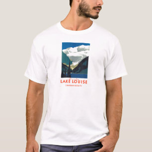 Camiseta Canadense Montanhas Rochosas Canadá de Lake Louis