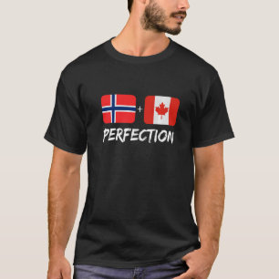Camiseta Canadense Plus Norueguês - Mix Heritage Fl