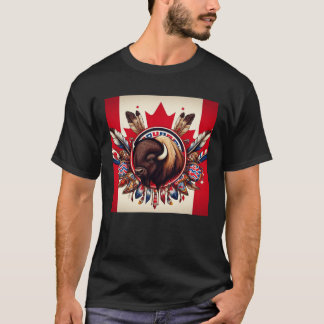Camiseta Canadense Prairie Buffalo